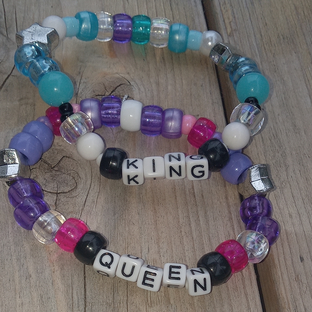 Matching couple bracelets
